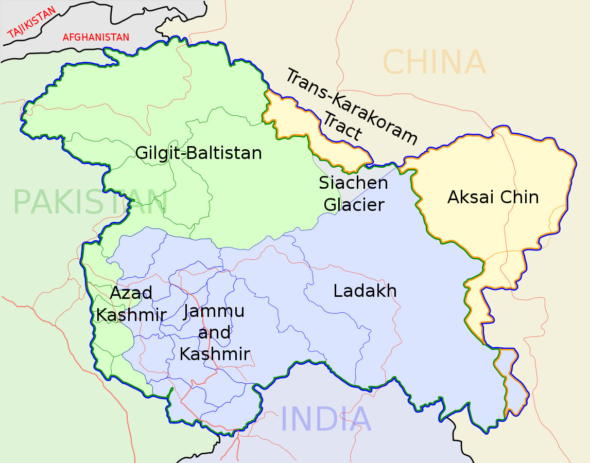 Jammu & Kashmir (Image from Wikipedia)