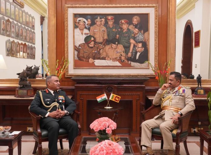 Lieutenant General Vikum Liyange, RWP, RSP, USP, Commander of the Sri Lanka Army, is on a visit to India from 3rd to 7th December 2023.