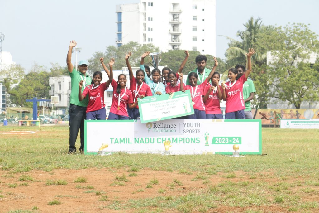 Winners U19 Girls - NLC GIRLS HIGHER SECONDARY SCHOOL
