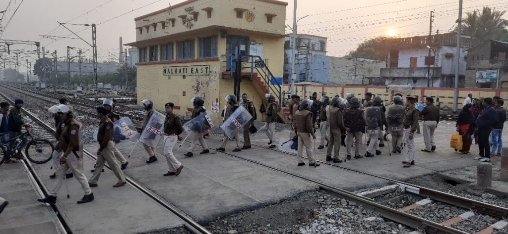 The security team of Eastern Railway is on high alert and increased vigilance in the wake of Republic Day celebrations to curb any kind of disrupting activities in Railway jurisdiction.