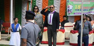 SEALDAH DISTRICT ASSOCIATION UNDER EASTERN RAILWAY BHARAT SCOUTS & GUIDES ORGANIZED 18TH DISTRICT RALLY CUM BULBUL UTSAV DRM, Sealdah Shree Deepak Nigam and President ERWWO/Sealdah Smt. Gunjan Nigam graced the event.