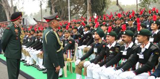 CHIEF OF ARMY STAFF ENTHRALLED BY NCC CADETS General Manoj Pande, PVSM, AVSM, VSM, ADC, Chief of Army Staff visited the NCC Republic Day Camp 2024 at the DGNCC Camp.