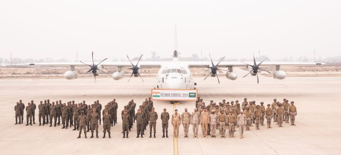 INDIA- SAUDI ARABIA JOINT MILITARY EXERCISE ‘SADA TANSEEQ’ COMMENCES IN RAJASTHAN.