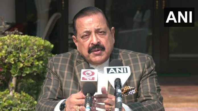 Union Minister of State (Independent Charge) Science & Technology; MoS PMO, Personnel, Public Grievances, Pensions, Atomic Energy and Space, Dr Jitendra Singh.
