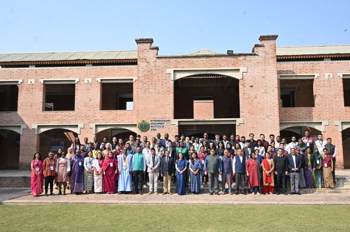71 foreign professionals from 27 developing countries were awarded certificates in a valedictory ceremony organised by the Entrepreneurship Development Institute of India (EDII) on Friday.