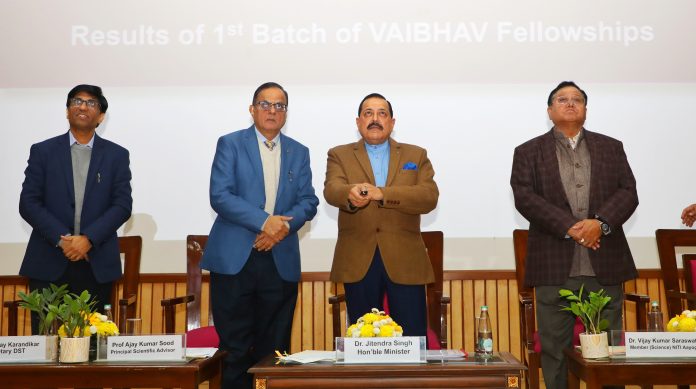 Results of the 1st VAIBHAV Fellowship calls announced, new cycle of VAIBHAV call launched in the presence of the Union Minister Dr Jitendra Singh.