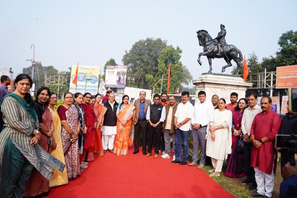 The vibrant city of Vadodara, Gujarat, marked an extraordinary milestone as it celebrated the unveiling of the iconic restored and conserved 'Kala Ghoda' sculpture.