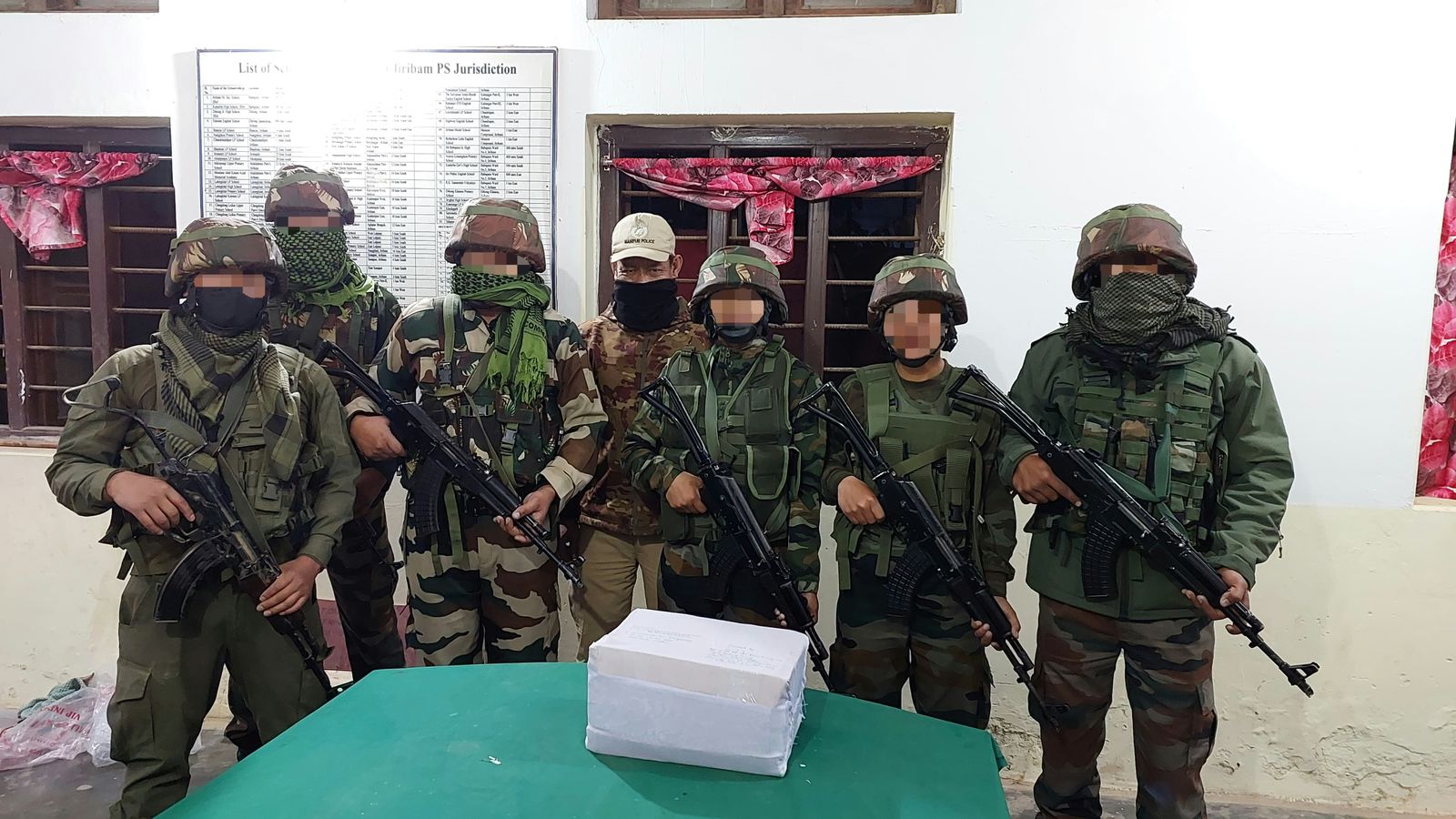 ASSAM RIFLES RECOVERED 90,000 WY TABLETS WORTH OVER RS 13 CR FROM THE FRINGE AREA OF JIRIBAM - TAMENGLONG DISTRICTS IN MANIPUR.