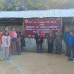 ASSAM RIFLES ESTABLISHED A COMPUTER CELL AND COMMENCED BASIC COMPUTER TRAINING AT RANI GAIDINLIU SCHOOL, VILLAGE LUNGKAO IN MANIPUR.
