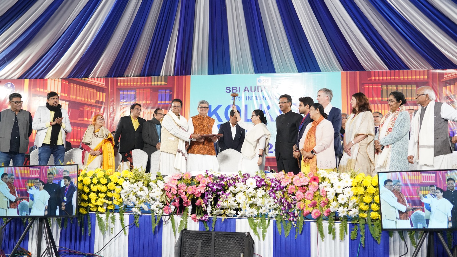 CM, of West Bengal Smt. Mamata Banerjee inaugurated the 47th International Kolkata Book Fair.