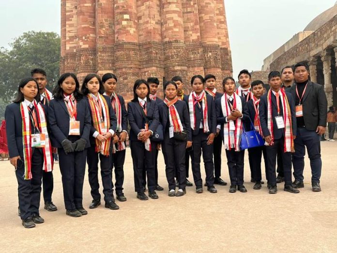 589 Tribal Students getting Pre-Matric Scholarship invited as Special Guests for Republic Day Celebrations in New Delhi.