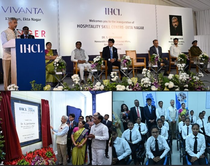 The skill centre was inaugurated by the Hon’ble Minister of External Affairs, Dr. S. Jaishankar, and he will also offer hospitality training to the youth in the state.