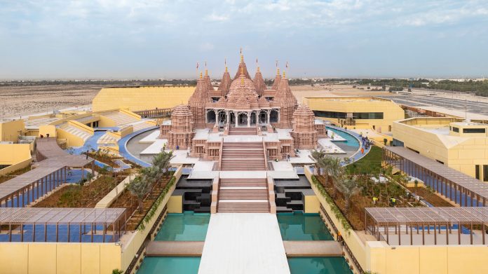 BAPS Hindu Mandir Abu Dhabi, UAE. BAPS Hindu Mandir Abu Dhabi, UAE.