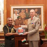L-R: General Manoj Pande, Chief of the Army Staff and General Pierre Schill, Chief of Army Staff of French Army.