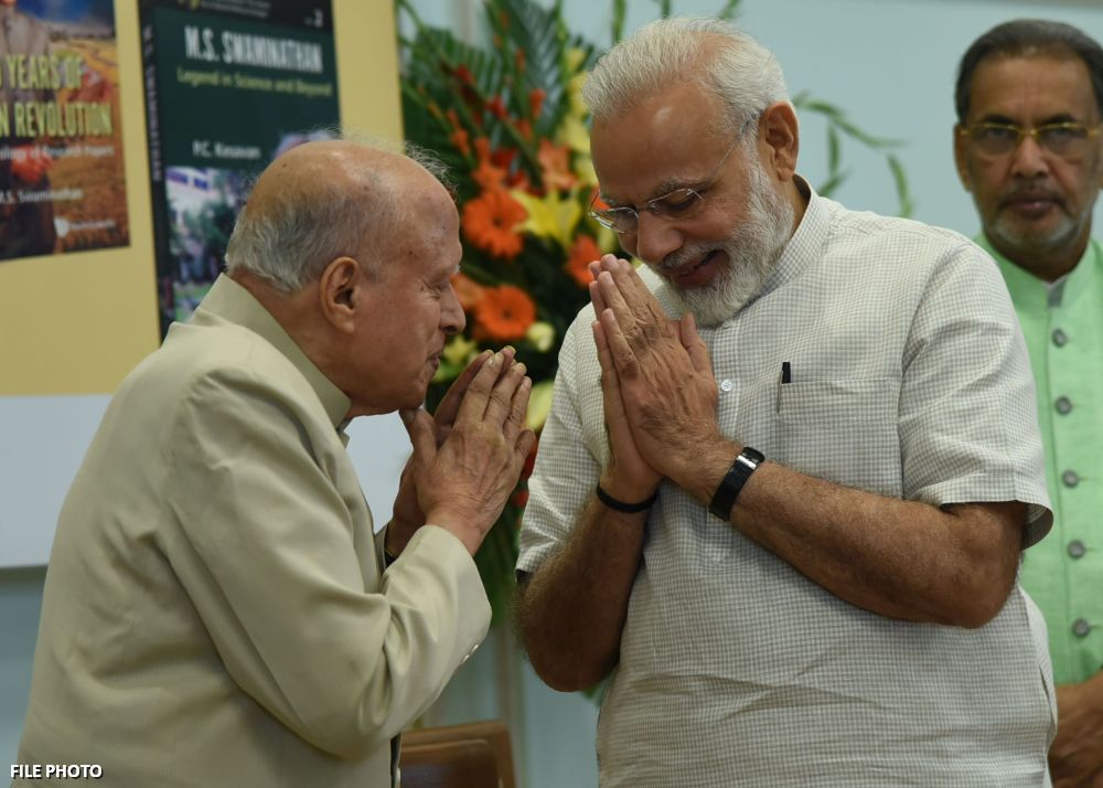 Dr. MS Swaminathan to be awarded Bharat Ratna: PM.