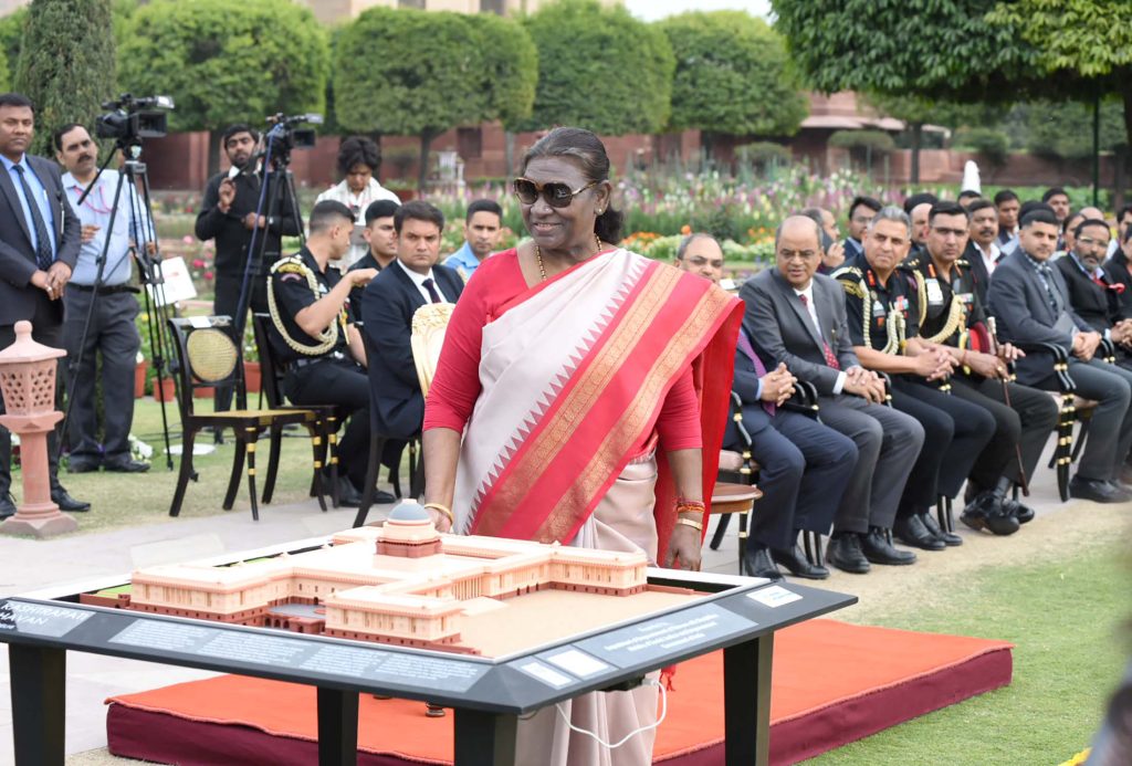 The President of India, Smt. Droupadi Murmu graced the “Purple Fest” 2024 – ‘the festival to showcase the talents of Persons with Disabilities’ being organized by the Ministry of Social Justice and Empowerment at Rashtrapati Bhavan, in New Delhi on February 26, 2024.