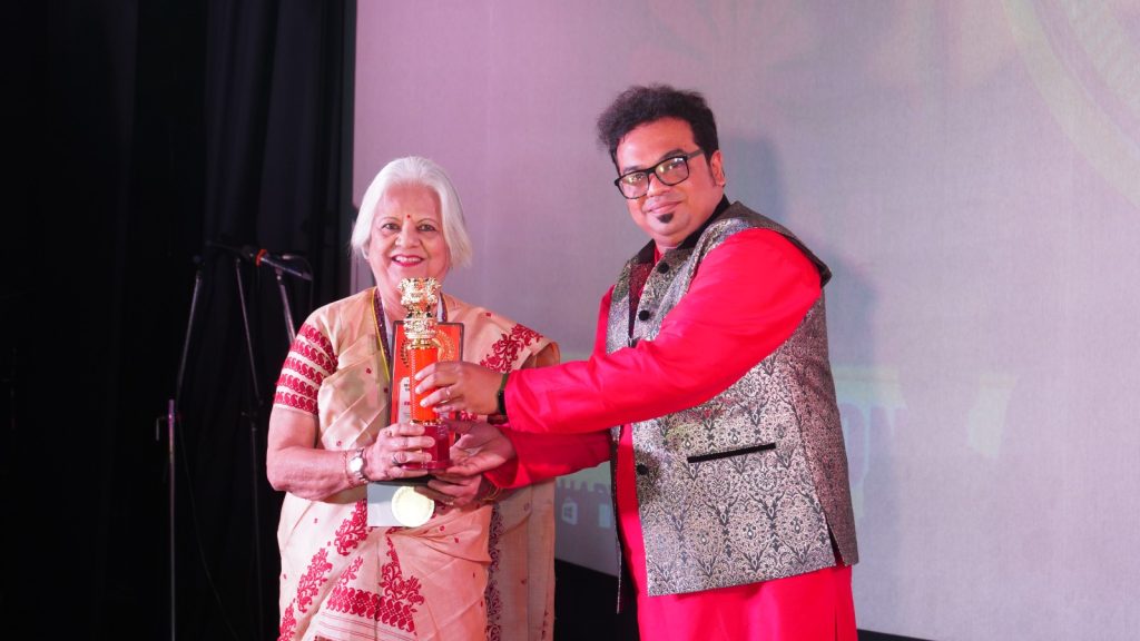 'Dhulia Culture of Old Kamrup (Assam)', a 26-minute long documentary, based on the traditional folk-art form of Assam, researched, produced, and directed by Dr. Aparna Buzarbarua under the banner of Rohini Production, has won the Best Documentary Award at the International Short Film Festival Award.