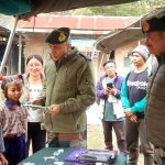 ASSAM RIFLES DISTRIBUTED FOLDSCOPES AND CONDUCTED A WORKSHOP FOR STUDENTS IN MANIPUR.