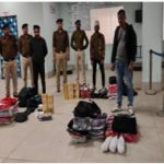 RPF DETAINED THREE PASSENGERS OF MAITREE EXPRESS AT KOLKATA STATION FOR CARRYING RESTRICTED ITEMS.