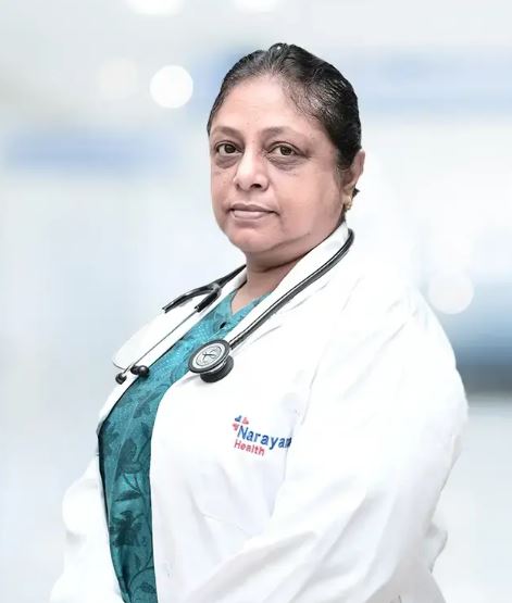 Dr. Aratrika Das, Consultant–Pulmonology at Narayana Hospital RN Tagore Hospital.