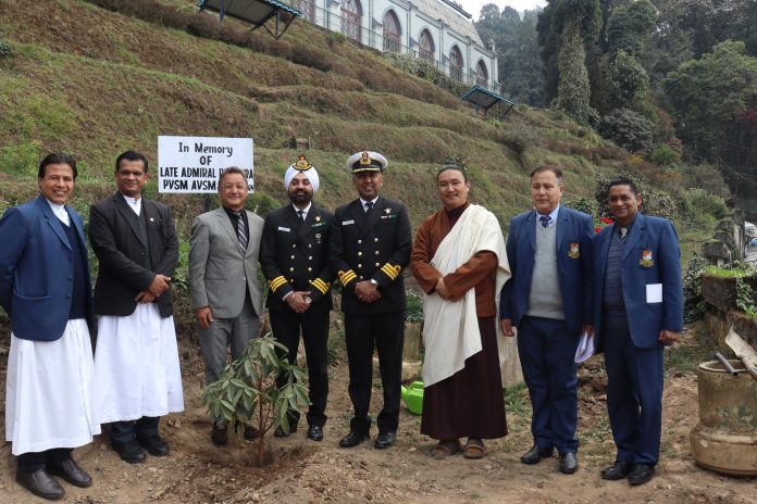 The centennial celebrations of Admiral RL Pereira, PVSM, AVSM (1923-1993), the Indian Navy, and St Joseph’s School (North Point), Darjeeling jointly conducted commemorative events at the school campus on 15 March 24.