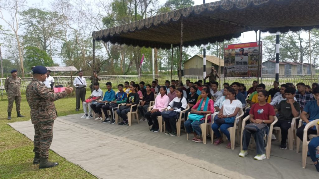 Pre Recruitment Training camp organised by INDIAN ARMY for Adivasi and Tea Garden Community youths