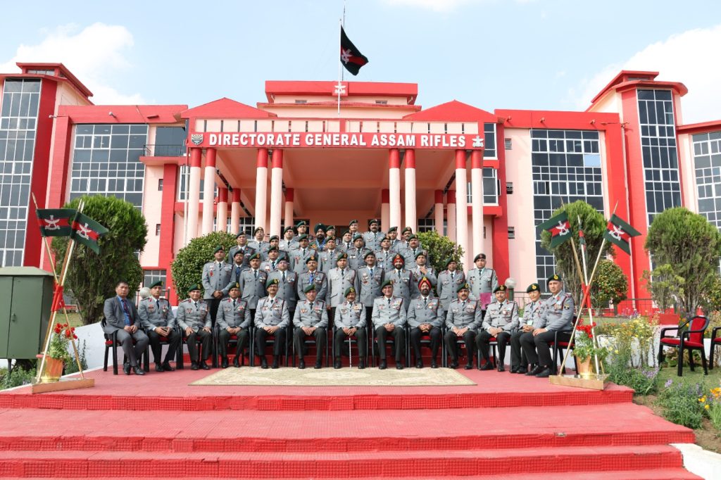 ASSAM RIFLES COMMANDER’S CONFERENCE CONCLUDED IN 
SHILLONG ON 05 APR 2024.