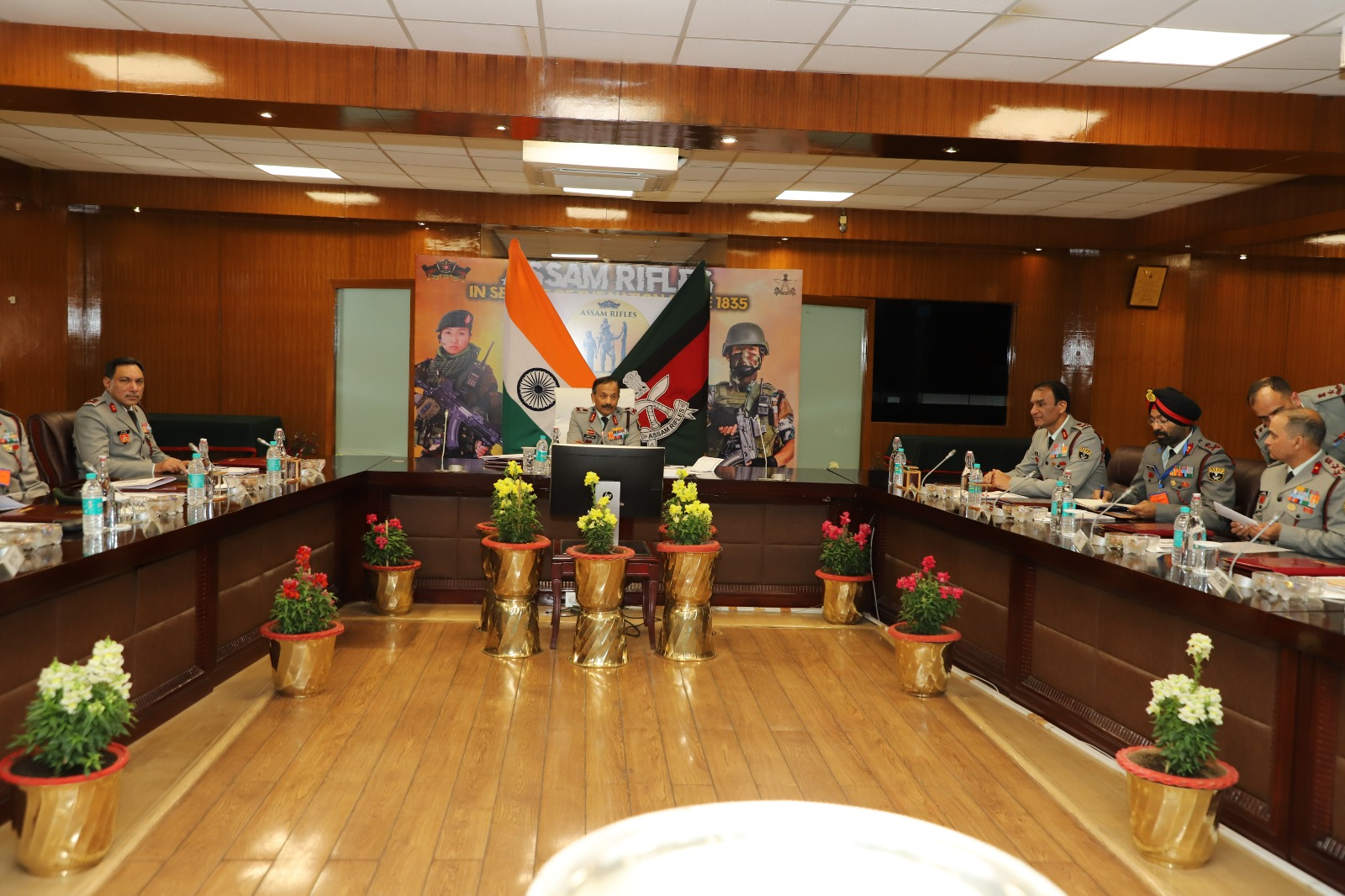 ASSAM RIFLES COMMANDER’S CONFERENCE CONCLUDED IN SHILLONG ON 05 APR 2024.
