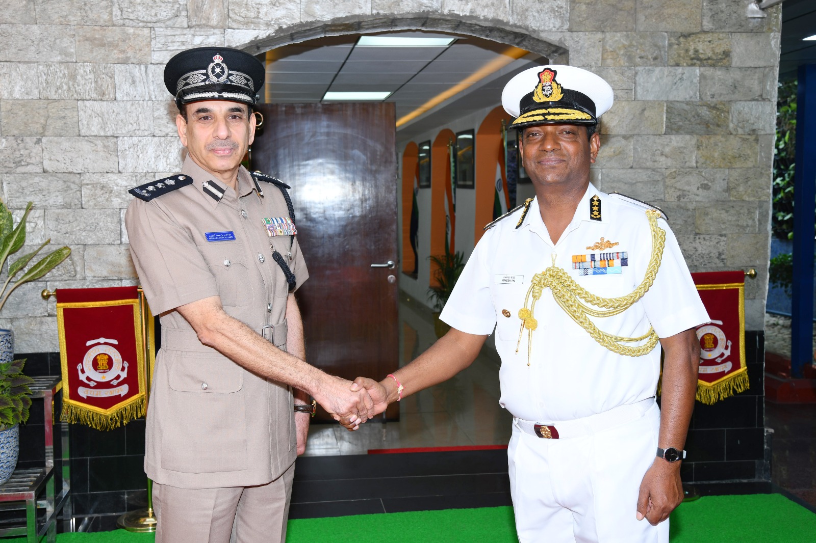 Indian Coast Guard & Royal Oman Police Coast Guard officials meet in New Delhi to combat transnational illegal activities at sea & promote regional cooperation