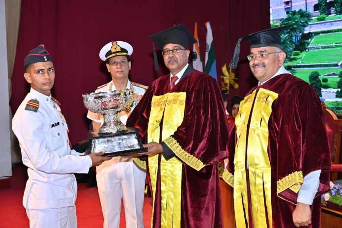 Bachelors Degrees conferred on 205 Cadets at the 146th NDA Convocation ceremon