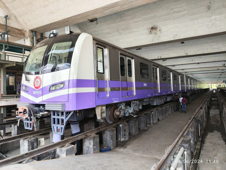 TWO DALIAN RAKES IN KOLKATA METRO'S STABLE