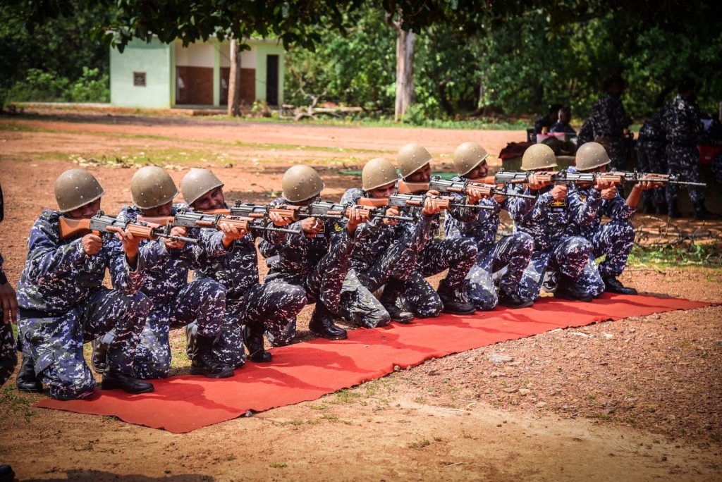 WEAPON TRAINING CAMP ‘HOSHIYAR-24’ BY INDIAN COAST GUARD DHQ-7 (ODISHA)