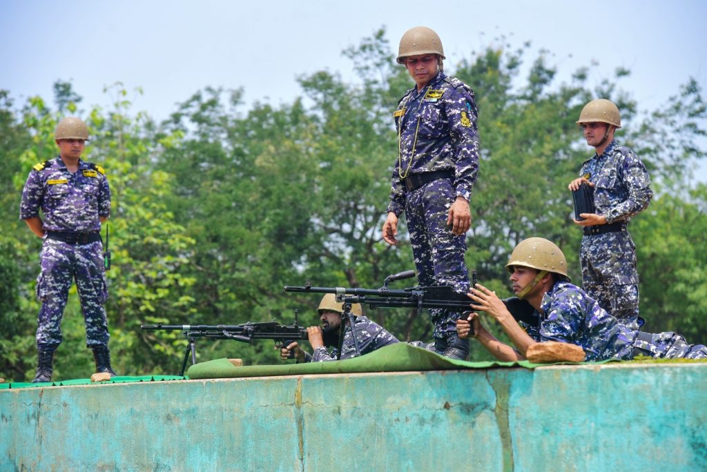 WEAPON TRAINING CAMP ‘HOSHIYAR-24’ BY INDIAN COAST GUARD DHQ-7 (ODISHA)