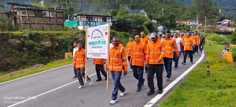 Project Vartak of BRO and its Task Forces in Assam and Arunachal Pradesh successfully conducted “Swachhta Campaign”
