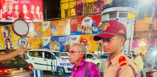 During this Durga Puja, NCC cadets of WB & Sikkim helped citizens in all possible ways