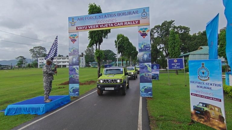 Vayu Veer Vijeta Car rally motivated the youth of the country to join the armed forces.
