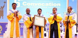 VIT Chancellor G. Viswanathan awarded doctorate by St. Xavier’s University, Kolkata