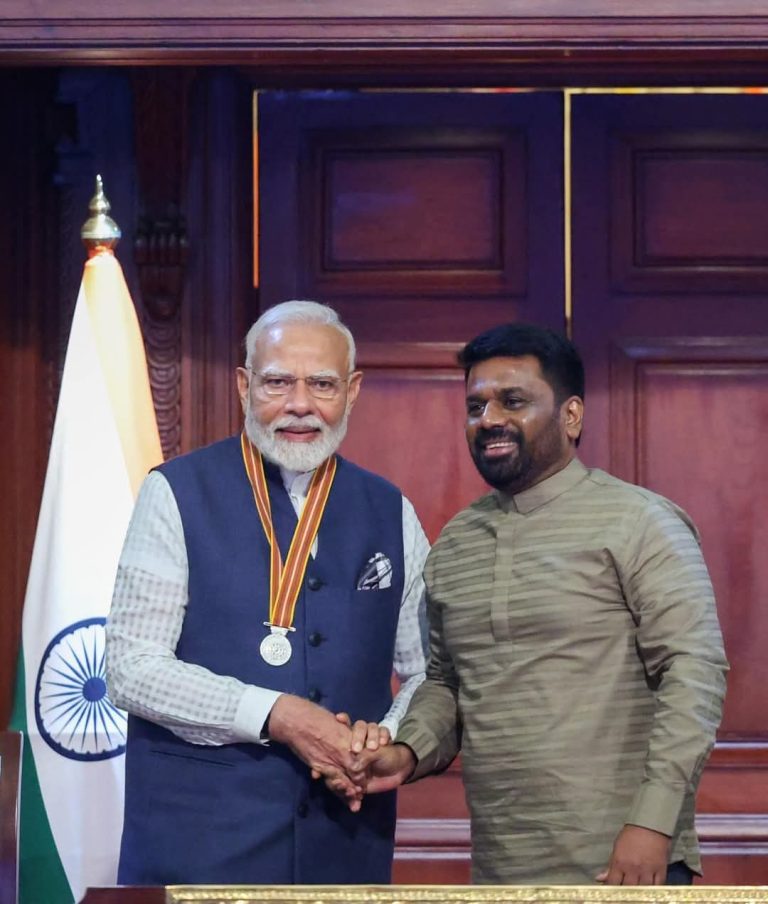 Prime Minister conferred with the ‘Sri Lanka Mitra Vibhushana’