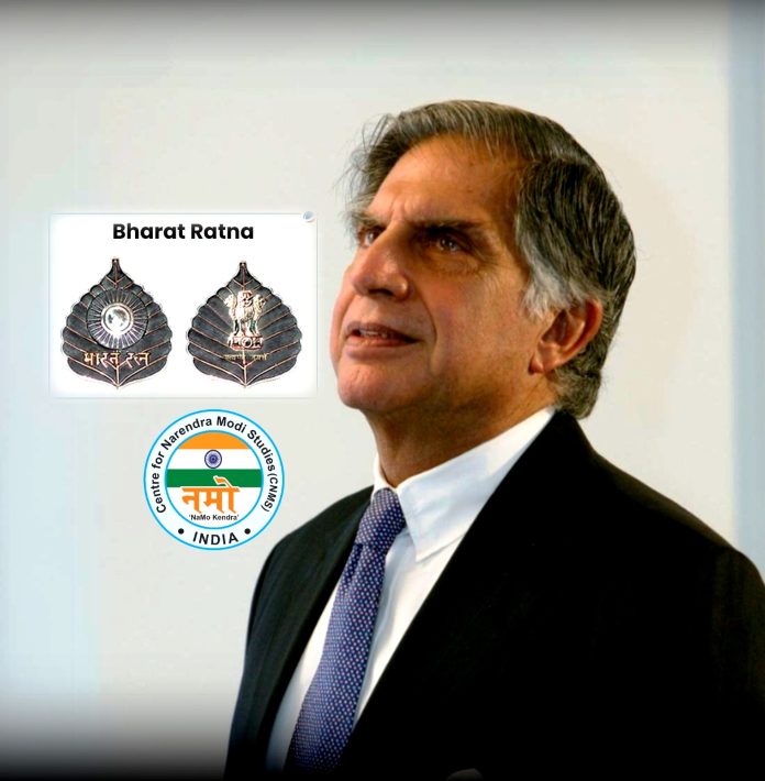 CNMS Appeals to the President of India to Confer Bharat Ratna Posthumously on Ratan N Tata.