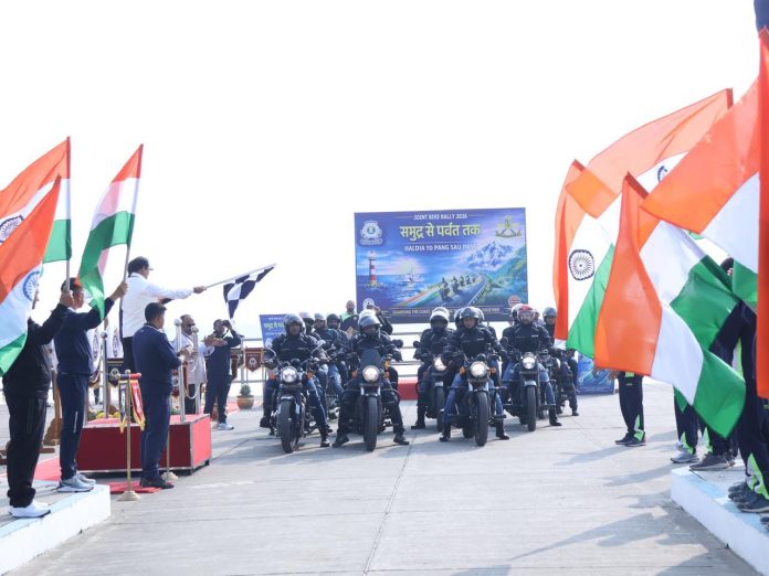 ICG–ASSAM RIFLES JOINT BIKE RALLY FLAGGED OFF ON 27 JAN 26
