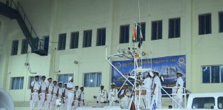 INDIAN COAST GUARD DECOMMISSIONS HOVERCRAFT H-186 AFTER DISTINGUISHED SERVICE INDIAN COAST GUARD DECOMMISSIONS HOVERCRAFT H-186 AFTER DISTINGUISHED SERVICE.