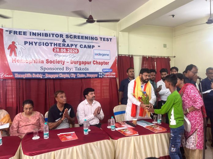 Free Hemophilia Screening and Physiotherapy Camp Benefits Patients Across West Bengal