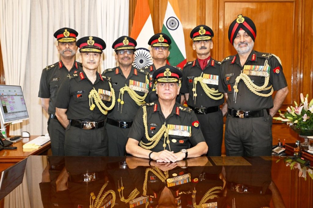 GENERAL DHIRAJ SETH TAKES OVER AS THE CHIEF OF THE ARMY STAFF.
