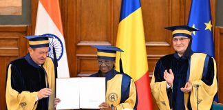 BUCHAREST UNIVERSITY OF ECONOMIC STUDIES CONFERS HONORARY DOCTORATE ON THE PRESIDENT BUCHAREST UNIVERSITY OF ECONOMIC STUDIES CONFERS HONORARY DOCTORATE ON THE PRESIDENT