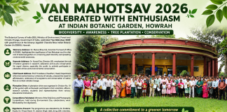 Van Mahotsav 2026 Celebrated with Enthusiasm at Indian Botanic Garden, Howrah