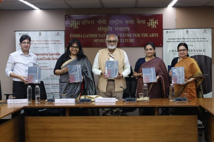 Dignitaries Releasing the Book Craft Sustenance - Traditions, Transitions and Transformations