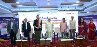 Maharashtra Governor Launches India’s Campaign for International Abilympics Finland 2027 Honorable Governor of Maharashtra Shri Jishnu Dev Varma along with trhe Inaugural panel at 18th Foundation Day of Sarthak Educational Trust