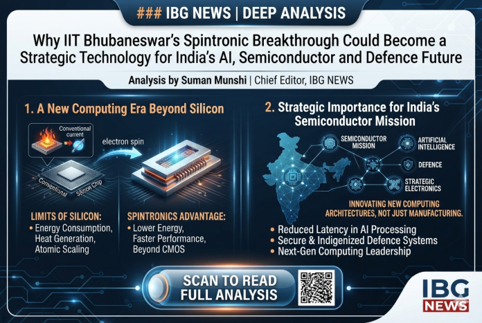 Why IIT Bhubaneswar's Spintronic Breakthrough Could Become a Strategic Technology for India's AI, Semiconductor and Defence Future
