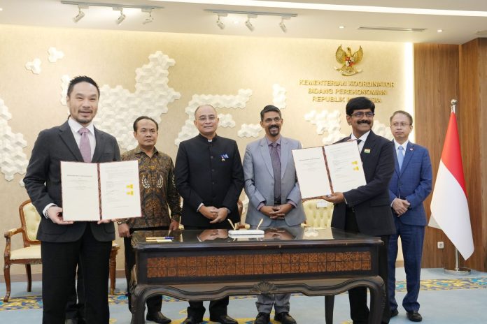 Prime Minister Narendra Modi announces the IIM Bangalore campus in Indonesia.
