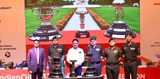 135th IndianOil Durand Cup Trophy Tour Reaches Ranchi, Marking Historic Debut as Host City